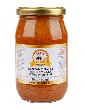Kestane Ballı Arı Ekmekli 5'li Karışım (450 G)